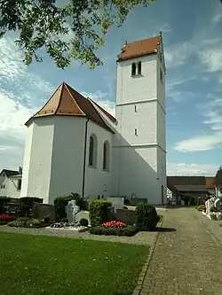 The church of St. Clemens in Betzenweiler