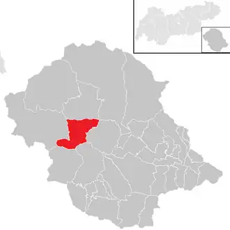 Location in the district