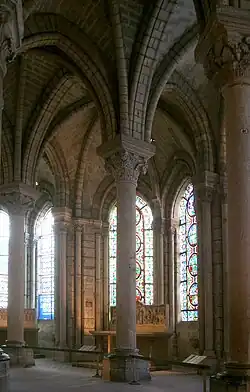 The East End of the Abbey of Saint-Denis is famous as the first truly Gothic building.