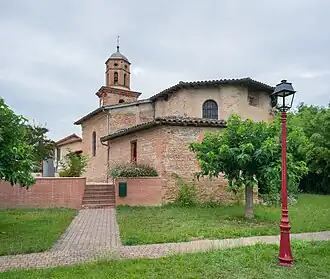 The church of Saint-Jean-Baptiste in Saint-Jean-de-Rives