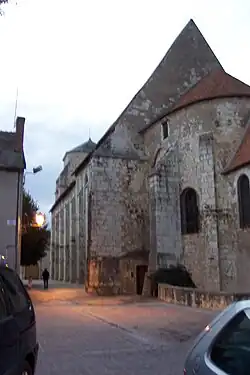 The church of Saint-Martin, in Léré