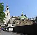 St. Stephen's Walbrook, exterior