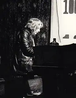 Tracey in London in 1980s