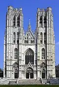 Sainte Gudule Cathedral in Belgium.