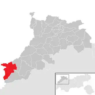 Location in the district