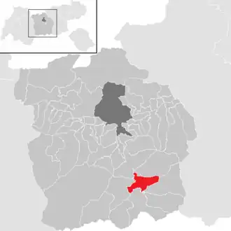 Location in the district