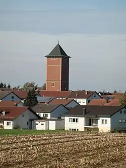 The old water tower in Staig