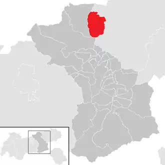 Location in the district