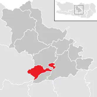 Location in the district