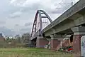 The bridge 'Steinheimer Brücke'