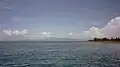 Sunda Strait between Java and Sumatra
