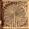 Outside view of the rose at Strasbourg Cathedral