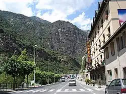 A street in Sant Julià de Lòria