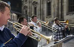 A trumpet
