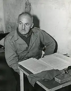 Streicher at the Nuremberg Trials