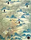Suncheon Joseon Dynastys national pasture's areas map
