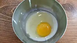 Image of a coddled egg.