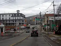 Intersection of Route 23 and Route 284