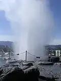 Geyser in Kamisuwa (上諏訪), Nagano Prefecture