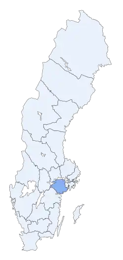Official logo of Södermanland County