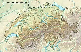 Eiger is located in Switzerland