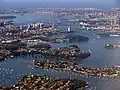Sydney Harbour is a sunken valley.