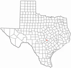Location of Bear Creek, Texas