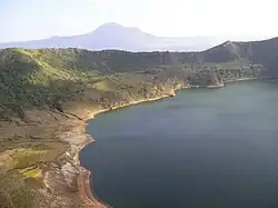 Crater lake of Taal Volcano