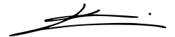Tamim bin Hamad Al Thaniتميم بن حمد آل ثاني's signature