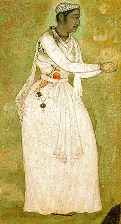 Tansen of Gwalior,a Mughal painting (1585-90)