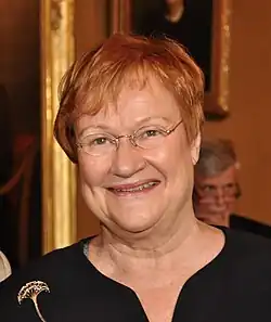 Tarja Halonen(2000–2012) (1943-12-24) 24 December 1943 (age&nbsp;82)