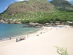 The Tarrafal beach