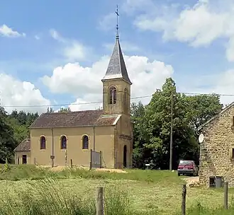 The church of Saint-Charles in Tartécourt