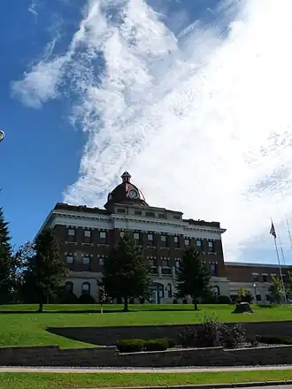 The Taylor County Courthouse in Medford