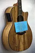 Guitar, koa