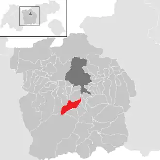 Location in the district