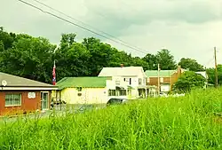 Buildings along Mill Street in the town.
