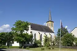 The church of St. Peter in Temmels