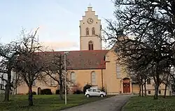 The parish church of St. Laurentius in Tengen
