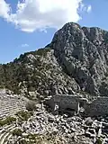 Termessos with view to mountain Solymos (Güllük Dağı).