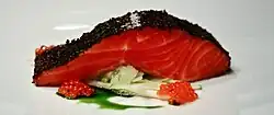 Confit of Tasmanian ocean trout