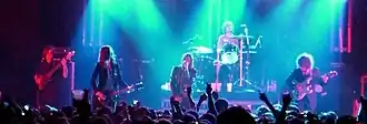 The Strokes performing in March 2006