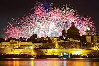 Valletta skyline