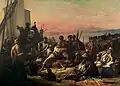 The Slave Trade (Slaves on the West coast of Africa) by Auguste François Biard.