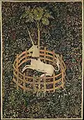 "The Unicorn Rests in a Garden"