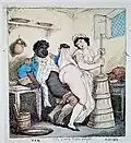 Standing sex, by Thomas Rowlandson