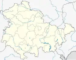 Weimar   is located in Thuringia