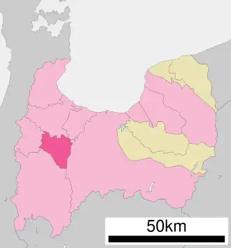 Tonami in Toyama Prefecture