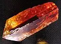 A red topaz