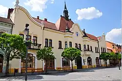 The town hall in Topoľčany